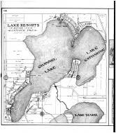 Channel Lake, Lake Catherine, Lake Marie, Lake Resorts, Lake County 1907